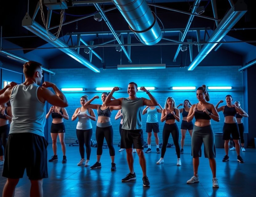 Clase HIIT en PlayRilo Madrid