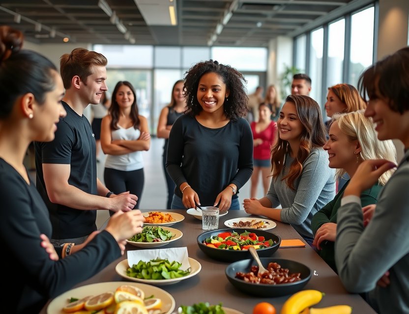 Taller de nutrición en gimnasio Madrid
