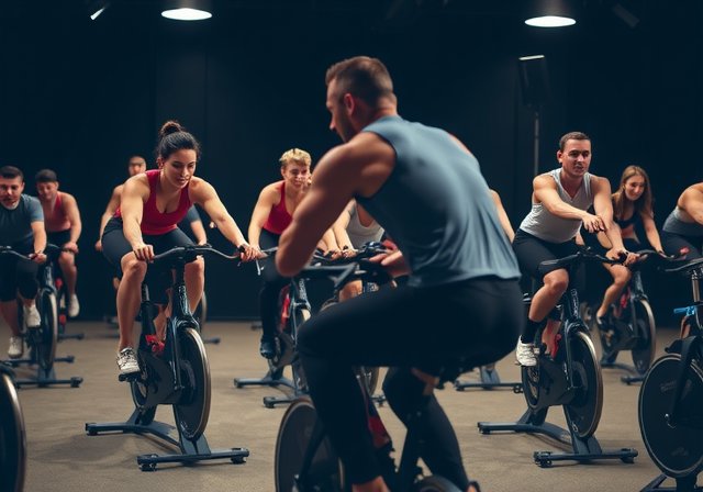 Clase de spinning Madrid en PlayRilo, clases fitness Madrid